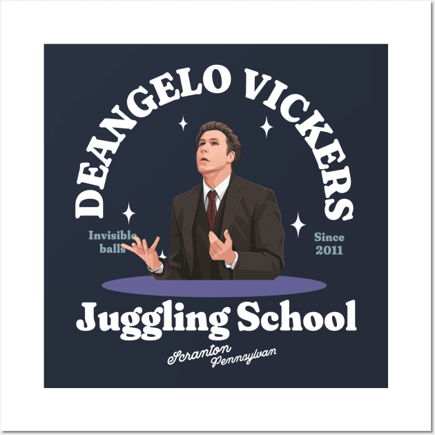 Deangelo Vickers Juggling School - Since 2011 Wall Art by BodinStreet